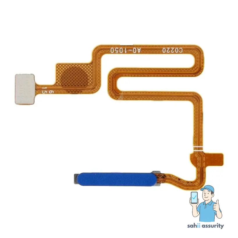 Fingerprint Sensor with Flex Cable for Realme 7 Blue